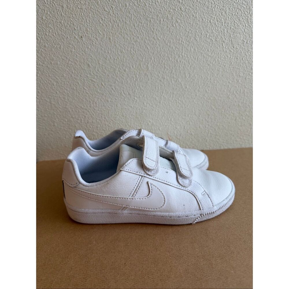 Nike Kids Court Royale Tennis Shoes White Size 1Y